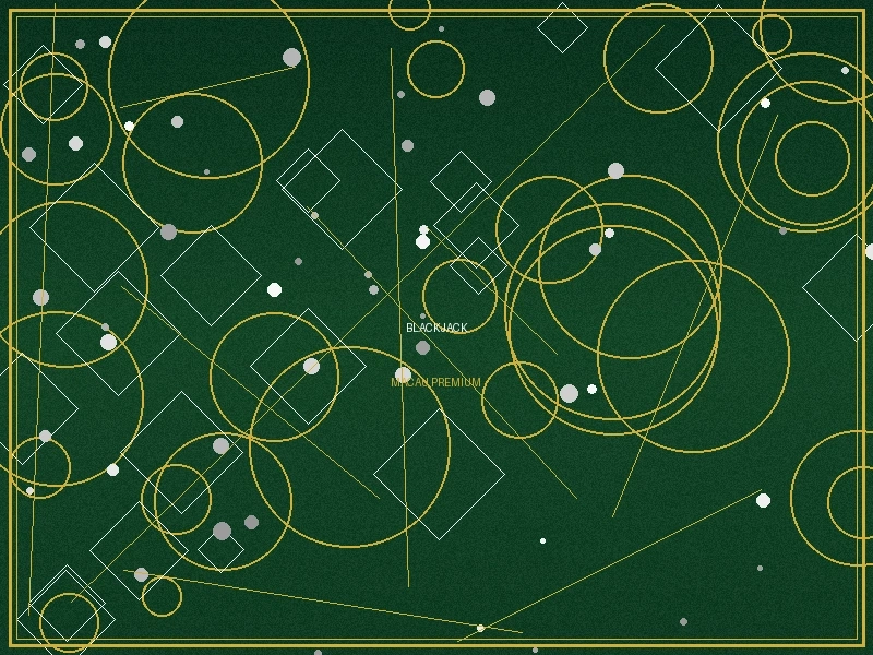 二十一点游戏桌面展示
